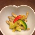 ウチシェフ's cooksnap of when they made ワカサギ南蛮漬け セロリ＆ピーマン.