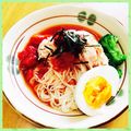 ここぶーママ's cooksnap of when they made 色も鮮やかツナトマトそうめん♪.