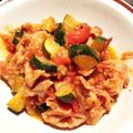 オガトモ's cooksnap of when they made ズッキーニの豚バラ炒め.