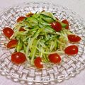 mako♡ばぁ's cooksnap of when they made 塩レモン☆きゅうりともやしでナムル風.