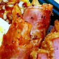inyako's cooksnap of when they made お弁当のおかず。じゃがいもベーコン巻き.