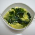 ポチペチ's cooksnap of when they made わかめ＆たまごのスープ.