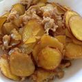 ぱりぱりばー好き's cooksnap of when they made ボリューム重視！豚唐と根菜のタレ絡め.