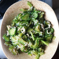 サマチマン's cooksnap of when they made ゴーヤとしらすの簡単和え物.