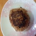 くーちゃん22's cooksnap of when they made 簡単ハンバーグ.