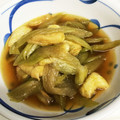 ムッシュちゃん's cooksnap of when they made 秋旬のご飯のとも！芋がらと揚げ煮.