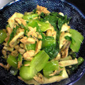 kumadakuma's cooksnap of when they made 青梗菜とエリンギのツナ和え.