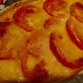 megkimo's cooksnap of when they made トマトとモッツアレラのせヨーグルベーコンポテト焼き.