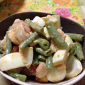 くるみんご☆'s cooksnap of when they made ごまみそde海老といんげんのゆで卵サラダ.