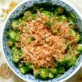 ♡やたちゃん♡'s cooksnap of when they made オクラのおかか和え.