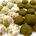 ノブカホ's cooksnap of when they made しっとり抹茶スノーボール.