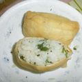 白いぐれーぷ's cooksnap of when they made 切干大根と大葉入りお稲荷.