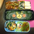 ひとむっち's cooksnap of when they made キャラ弁困った時には簡単くまモン☆.