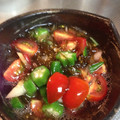 calicocat3's cooksnap of when they made 夏野菜のもずく酢和え.