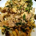 宇宙を目指す's cooksnap of when they made シイタケも入れてみてね♪豚肉にら卵炒め～.