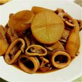 よちこふ's cooksnap of when they made やわらかイカと大根の煮物♪.