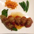 ponpokoリン's cooksnap of when they made トマトの豚肉巻き.