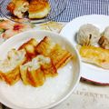 ちょこびAB's cooksnap of when they made 中華粥は「お米のポタージュ」基本.