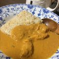 食道楽ing's cooksnap of when they made 本格バターチキン風★エビカレー.
