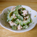 せちゅ☆'s cooksnap of when they made 苦くない♪ゴーヤのツナマヨ和え.