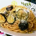 ちはるちゃんこ's cooksnap of when they made 焼きなすガーリックバター醤油のパスタ.