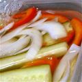 べるもったん's cooksnap of when they made すし酢で簡単ピクルス.