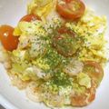 tamamiya55's cooksnap of when they made シンプル☆トマトと卵の炒めもの.
