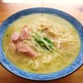 mafinn's cooksnap of when they made 水菜と柚子胡椒でアッサリ塩ラーメン.
