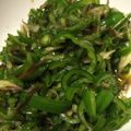 いくらちゃんママ♪'s cooksnap of when they made 塩昆布とピーマン和え.