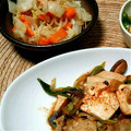 bichoku's cooksnap of when they made 簡単白菜と春雨の柚子胡椒サラダ.