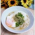 ＴＯＭＯＷＡＴ's cooksnap of when they made ぶっかけとろろ素麺.