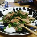 二足歩行のさわ's cooksnap of when they made 甘タレ豚バラのネギ塩ダレ丼！.
