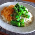 まろんかふぇ's cooksnap of when they made つるつる入る★ねばねばそうめん.