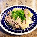 ぶ〜こ♡'s cooksnap of when they made 豚肉とキャベツのポン酢炒め.