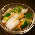 大魔女's cooksnap of when they made 梅昆布茶de我が家の簡単浅漬け.