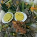 おろくにける's cooksnap of when they made 手抜きで簡単！ナムルがあればビビンバ弁当.
