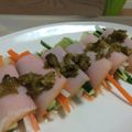 x佳凪x's cooksnap of when they made ハムでくるり☆エコなひとくちサラダ.