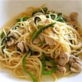 コジコジクッキング's cooksnap of when they made ほうれん草と豚肉のパスタ.