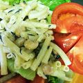 komachicco's cooksnap of when they made ビーンズとチーズのマカロニサラダ.