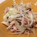 くりゆき's cooksnap of when they made レンジで簡単★もやしベーコン.