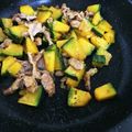 channao's cooksnap of when they made 残った✿かぼちゃ✿豚肉の味噌炒め.