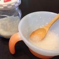うのみん's cooksnap of when they made 離乳食 初期 簡単！ 10倍粥.
