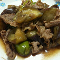 hati32's cooksnap of when they made 牛肉となすとししとうの甘辛炒め.