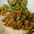 おあじみ's cooksnap of when they made ゴーヤとコーンの揚げ焼き.