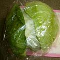 ❀あおい❀'s cooksnap of when they made ＊長持ち＊キャベツの長期保存方法.