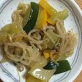 ぴくみん❤︎'s cooksnap of when they made ズッキーニとエノキの豚肉炒め.