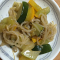 ぴくみん❤︎'s cooksnap of when they made ズッキーニとエノキの豚肉炒め.