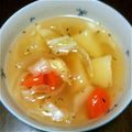 チビ太のおでん's cooksnap of when they made 塩豚の茹で汁でポトフ.