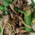 fufu2323's cooksnap of when they made 舞茸とオクラの和え物.