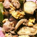 erikachiyu's cooksnap of when they made ナスと卵のオイスター炒め.